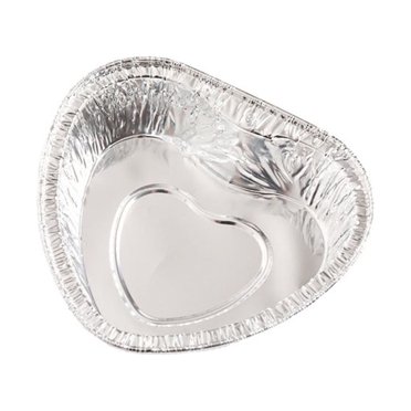 LEEYNEER Small Foil Pans Aluminum Pans Disposable Food Containers 20pcs Food Storage Containers for Baking Meal Prep Freezer