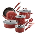thumbnail image 1 of Rachael Ray 12pc Cucina set - red, 1 of 5