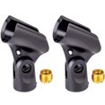 thumbnail image 1 of Shisuyan microphone clip mic holder Mic Stand Clips Plastic Holds Microphone Firmly KTV 2pcs, 1 of 9