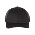 thumbnail image 1 of Richardson Low Pro Trucker Cap, M-L, Black, 1 of 2