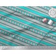 thumbnail image 2 of Soimoi Poly Crepe Fabric Ethnic Block Print Fabric by Yard 42 Inch Wide, 2 of 2