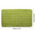 thumbnail image 3 of weibbin Pad Bathroom Shower Rugs - Non-Slip Absorbent Soft Machine Washable Shower Mats for Living Room, Bedroom, Bathroom, Home Decor, 50x80cm, 3 of 5