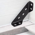 thumbnail image 2 of Birdeem Stainless Steel Multifunctional Corner Three Sided Fixed Corner Brace Cabinet Trapezoidal Hanging Angle Hanging Layer Board Support Furniture Connecto, 2 of 11