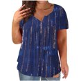 thumbnail image 2 of TIMIFIS Plus Size Tunic Tops For Leggings Casual Flowy Tshirts Ruched Blouses For Women, 2 of 6