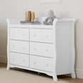thumbnail image 3 of Commode Double à 6 Tiroirs Avalon de Storkcraft, 3 of 7