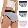 thumbnail image 2 of 3 Pcs Culottes Menstruelles pour Femmes, Étanches et Respirantes, Culottes de Règles, Culottes d'Incontinence, 2 of 8