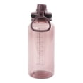 thumbnail image 3 of Mainstays 34 oz Plum Plastic Wide Mouth Sports Water Bottle with Twist Top Lid, 3 of 10