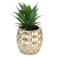 thumbnail image 1 of Statue de Fruits en Résine, Figurines de Fruits en Résine d'Or Sculpture de Fruits en Résine Largement Utilisée Modèle de Fruits en Résine en Forme d'Ananas Polyvalent pour le Bureau pour la Maison pour Bureau, 1 of 8