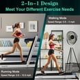 thumbnail image 3 of SuperFit 4.75HP 2 In 1 Folding Treadmill W/Remote APP Control, 3 of 10