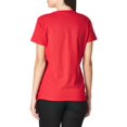 thumbnail image 2 of Hanes Womens Nano-T T-shirt, XL, Deep Red, 2 of 2