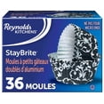 thumbnail image 1 of Reynolds StayBrite Moules à Petits Gâteaux, Damas, 36 Moules, 1 of 1