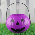 thumbnail image 1 of Agiferg Alloween Decoration Foldable And Detachable Two And A Half Pumpkin Bucket Large, Medium And Small PP Candy Bag Bucket, 1 of 2