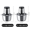 thumbnail image 2 of Aoresac Electric Food processor/Food Chopper/Meat Grinder Electric with 2 Sets, 2 of 6