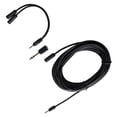 thumbnail image 2 of onn. 18 FT. 3.5 mm AUX Extension Audio Adapter Kit, 2 of 4