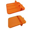 thumbnail image 2 of WHEANG Kitchen Spoon Holder Suction Cup Spoon Rest Silicone Utensil Rest With Drip Pad Non Slip Dangle Spoon Rest Household Kitchen Accessory Kitchen Utensils Rest For Cou, 2 of 9