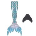 thumbnail image 1 of Queues de Sirène pour Enfants Compatibles avec la Natation, 1 of 3
