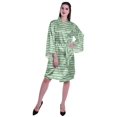 thumbnail image 3 of Moomaya Printed Womens Kimono Sleeve Robes Satin Silk Getting Ready Bridal Robe Coverup, 3 of 7