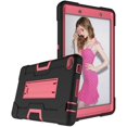 thumbnail image 1 of Mignova pour Lenovo Tab E8/TB8304F Étui pour Tablette 8,0 Pouces, Étui Hybride Robuste Antichoc avec Armure Rigide, Protection Intégrale avec Support Intégré pour Lenovo Tab E8/TB8304F 8,0 Pouces (Noir/rose), 1 of 6