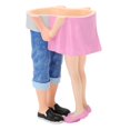 thumbnail image 4 of Flower Pot,Couple Planter Resin Lightweight Couple Planter Figure Flower Pot Built for the Future, 4 of 5