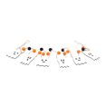 thumbnail image 4 of Manière de célébrer Halloween Wood Ghost Garland, 4 of 5