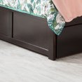 thumbnail image 4 of AFI Concord Urban King Storage Solid Wood Platform Bed in Espresso, 4 of 9
