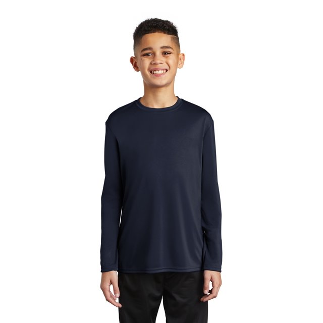 Port & Company T-Shirt Performance à Manches Longues pour Jeunes PC380YLS
