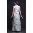 thumbnail image 2 of Bimba Robe Longue Débardeur pour Femmes Shibori Maxi Col Rond Imprimée Robe de Soirée-Xx-Grand, 2 of 6