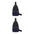 thumbnail image 2 of kurtrusly Hands Free No Burden Outdoors Chest Bag Soft Polyster Large Capacity Easy To Carry Chest Bag For Men blue 2Set, 2 of 6