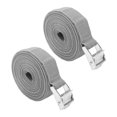 thumbnail image 1 of Ratchet Straps, Gray Tie Down Straps 25Mm/0.9In Practical  For Luggage For Surfboards For Kayak Transportation For Canoe, 1 of 8