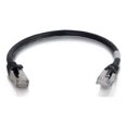 thumbnail image 2 of C2G 15ft Cat6 Ethernet Cable - Snagless Shielded (STP) - Black - Patch cable - RJ-45 (M) to RJ-45 (M) - 15 ft - screened shielded twisted pair (SSTP) - CAT 6 - molded, snagless, stranded - black, 2 of 3