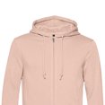 thumbnail image 2 of B&C Mens Organic Zipped Hoodie, 2 of 3