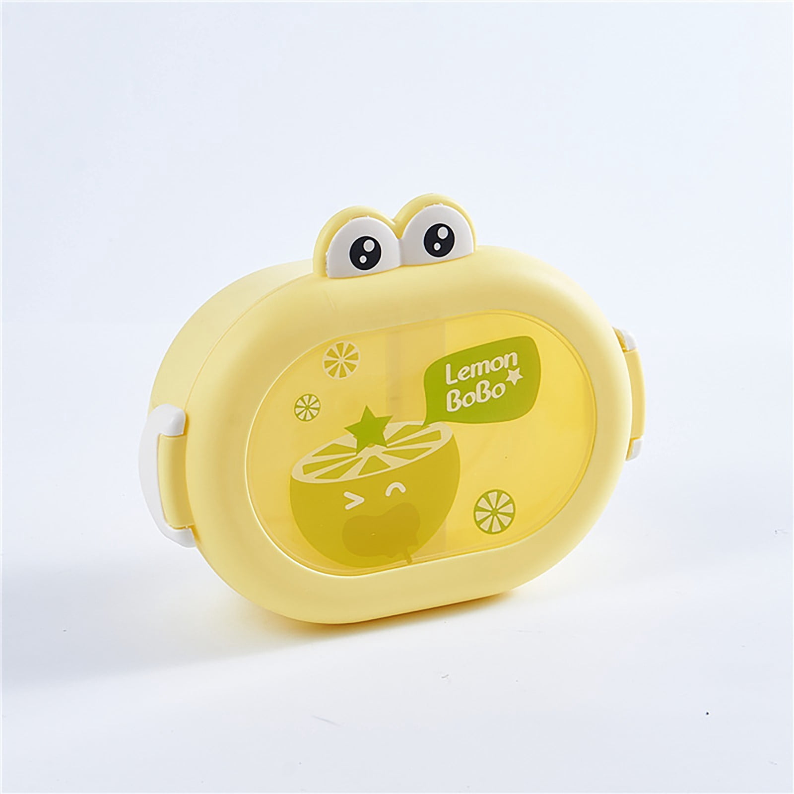 Yhmxh Lunch Box for Kids Kitchen Gadgets Small-capacity Lunch Box Cute Children's Food Supplement Box Transparent PP Portable Fruit Box With Lid Lunch Containers Bentgo Lunch Box