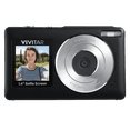 thumbnail image 1 of Vivitar PopSnap Duo 56MP Digital Camera with Dual Screens, 2.7K Video and Rechargeable Battery, Black, 1 of 13