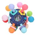thumbnail image 3 of Teething , Soothes Gums Baby Sensory Teething Toy  For Newborm Pink,Blue, 3 of 8