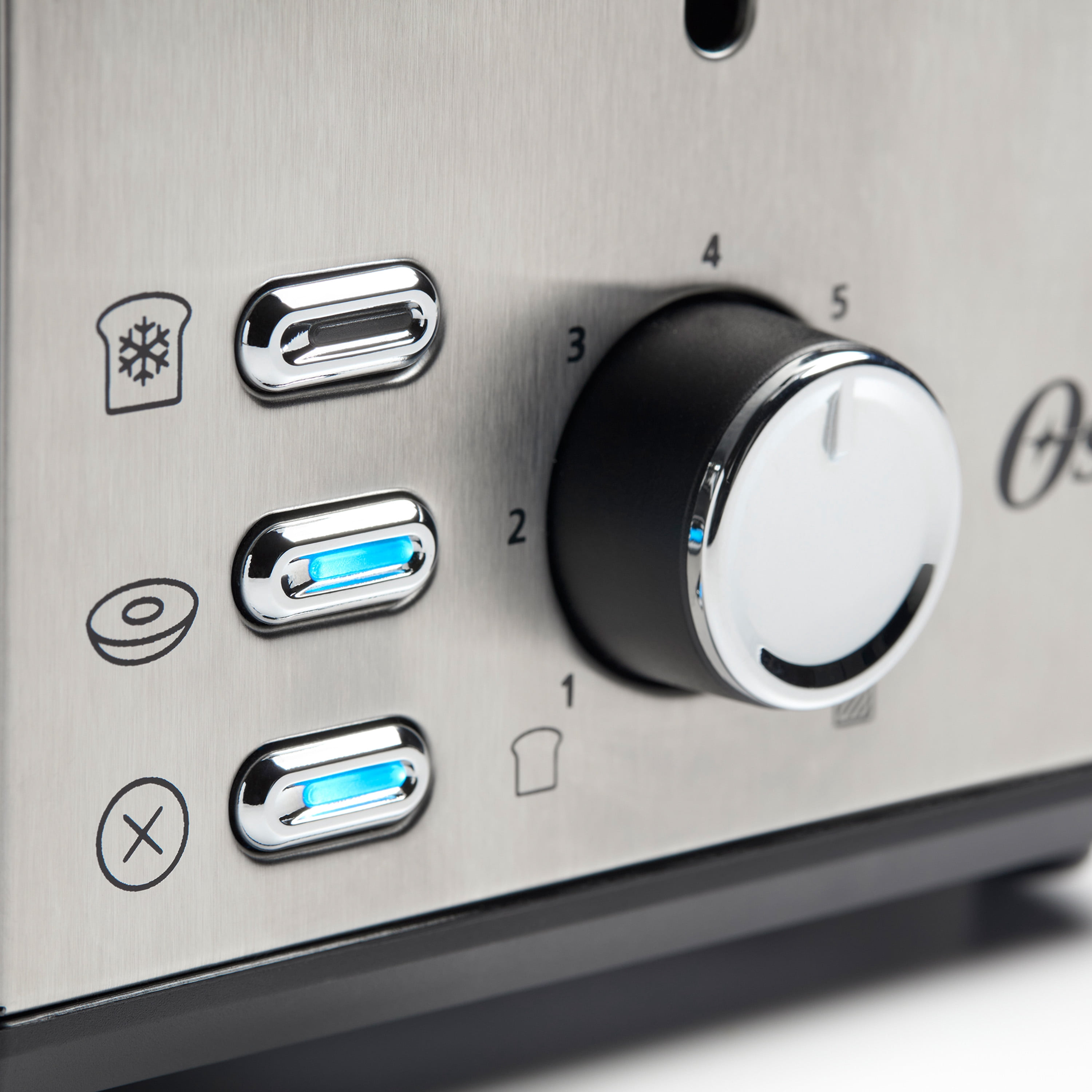 Grille-pain Oster à 2 tranches avec fentes extra larges