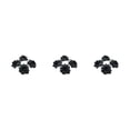thumbnail image 1 of Baohd 50pack/lot Multi-color Fabric For Wide Application In Weddings And Parties Hats Fiber Realistic Appearance Soft Texture Black 4.5cm 3Set, 1 of 6