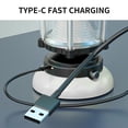 thumbnail image 4 of Rechargeable LED Camping Lantern with 360° Beam Angle Hook,USB Charging,Emergency Power Bank Function,Adjustable Brightness for Outdoor and Indoor Use,IPX4 Waterproof, 4 of 8
