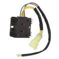 thumbnail image 4 of Motorcycle Voltage Rectifier, Heat Sink Design Volt Stabilizer 5 Wires Antiaging  Replacement For TRX300FW FOURTRAX 4x4 1993-2000 For Repair, 4 of 8