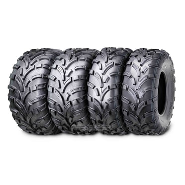 Set of 4 New WANDA ATV/UTV Tires 25x10-12 Front & 25x11-12 Rear /6PR P373