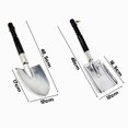 thumbnail image 2 of OUNONA 1Pcs Small Garden Spade Gardening Supplies Square Blade Durable Design, 2 of 7