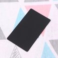 thumbnail image 1 of COOPHYA Kraft Paper Greeting Card Blank Message Paper Black 100Set 3.54X2.09X0.04In, 1 of 7