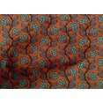 thumbnail image 4 of oneOone Cotton Poplin Fabric Leaves & Floral Block Fabric Prints By Yard 56 Inch Wide, 4 of 4