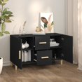 thumbnail image 5 of vidaXL Sideboard Black 100x36x60 cm Engineered Wood, 5 of 5