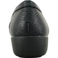 thumbnail image 4 of kozi Femme Confort Décontracté Chaussure Compensée à Enfiler Mocassin ML3256 Bout Rond Détail Chaîne Semelle Intérieure Amovible Noir Taille 9.5, 4 of 8