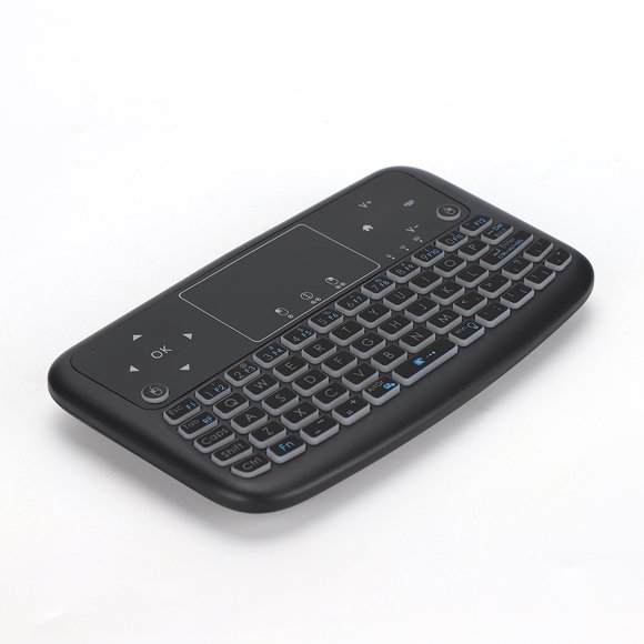 Ccdes Mini Touch Flat Backlight 2.4G Button Wireless Keyboard Left and Right Mouse Keys, Wireless Button Keyboard, Touch Wireless Keyboard