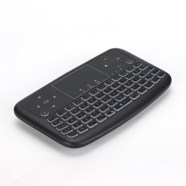 Ccdes Mini Touch Flat Backlight 2.4G Button Wireless Keyboard Left and Right Mouse Keys, Wireless Button Keyboard, Touch Wireless Keyboard