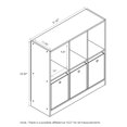 thumbnail image 2 of Furinno Bibliothèque de Base 3x2 avec Bacs, Blanc/rose, 99940WH/LPI, 2 of 4