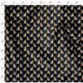 thumbnail image 4 of Soimoi Black Rayon Fabric American Robin Bird Print Fabric by The Yard 56 Inch Wide, 4 of 5