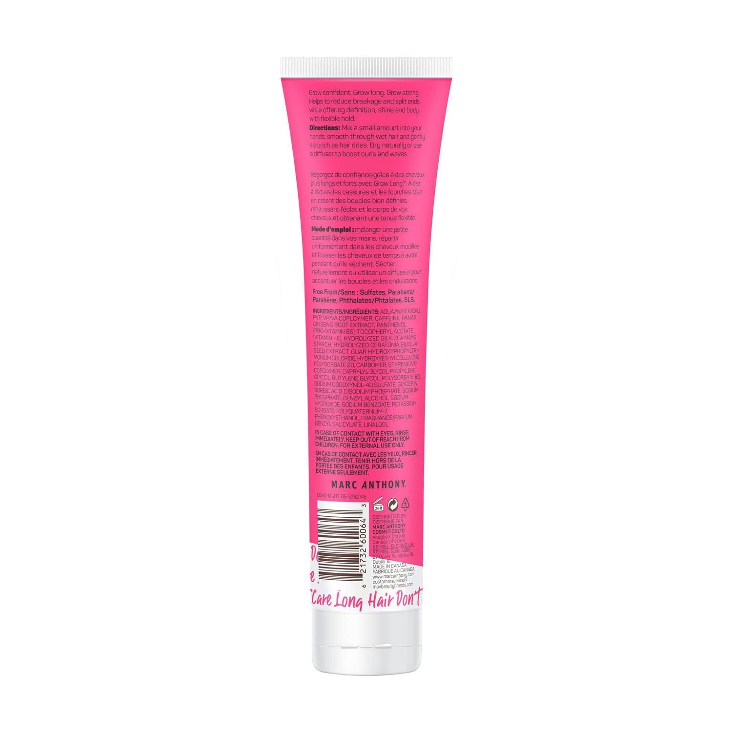 Grow Long Gel Coiffant Anti-Cassures