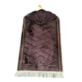thumbnail image 4 of GROWTH TANK Portable Prayer Rug Blanket 65Cmx110cm Foldable Prayer Mat for Wedding Hajj Home Coffee, 4 of 9
